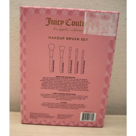 Juicy Couture Los Angeles California Makeup Brush Set - Picture 2 of 5